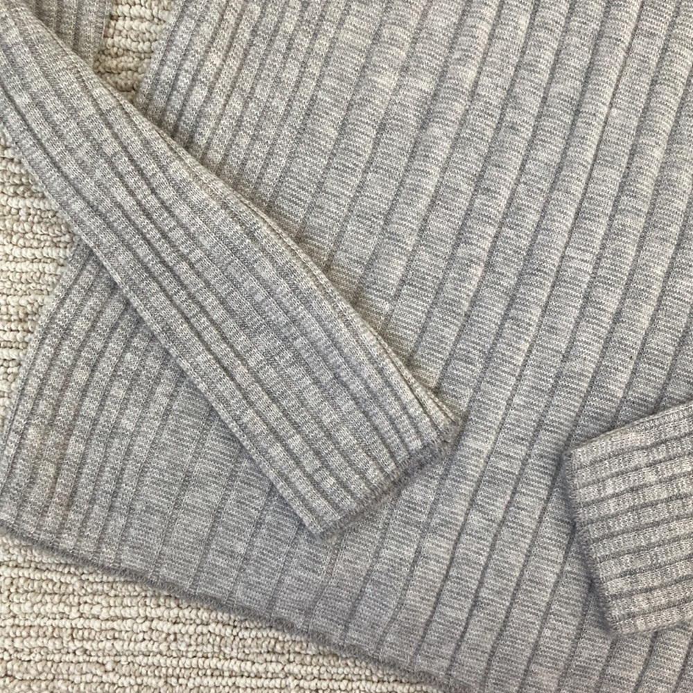Vince Mixed Rib Cashmere Sweater - Picture 5 of 6